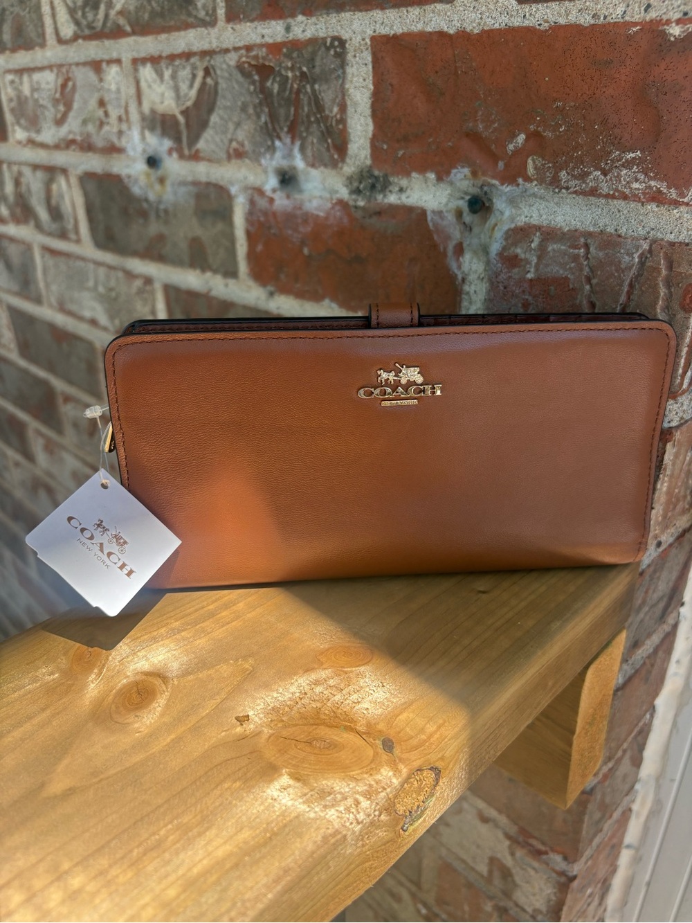 NWT Coach Skinny Wallet